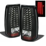1999 GMC Sierra Black LED Tail Lights