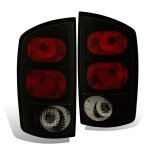 2006 Dodge Ram 2500 Black Smoked Custom Tail Lights