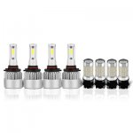 Chevy Silverado 2007-2013 LED Headlight Bulbs Complete Kit