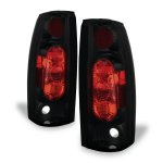 Chevy 1500 Pickup 1988-1998 Altezza Tail Lights Black Smoked Chevy 1500 Pickup 1988-1998 Altezza Tail Lights Black Smoked
