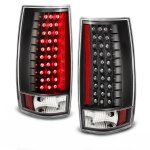 2007 Chevy Tahoe Black LED Tail Lights