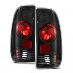 2005 Ford F250 Styleside Black Altezza Tail Lights