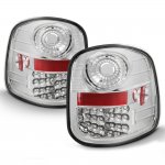 2002 Ford F150 Flareside LED Tail Lights Chrome