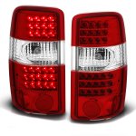 2005 GMC Yukon Denali Red and Clear LED Tail Lights 2005 GMC Yukon Denali Red and Clear LED Tail Lights