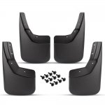 2017 Chevy Silverado 2500HD Black Mud Flaps