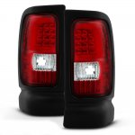 1997 Dodge Ram Tube LED Tail Lights