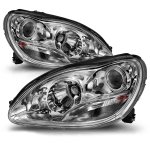 Mercedes Benz S Class 2000-2005 Chrome Projector Headlights