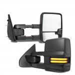 2006 Dodge Ram 2500 Tow Mirrors Smoked LED DRL Power Heated