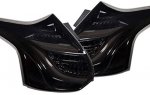 Ford Focus Hatchback 2012-2014 Smoked LED Tail Lights