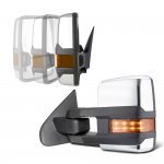 2009 GMC Yukon Chrome Power Folding Tow Mirrors LED Lights 2009 GMC Yukon Chrome Power Folding Tow Mirrors LED Lights