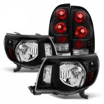 Toyota Tacoma 2005-2011 Black Headlights and Tail Lights