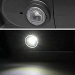 Ford F550 Super Duty 2008-2016 White Tow Mirrors Clear LED Lights Power Heated