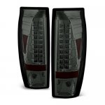 Chevy Avalanche 2002-2006 Smoked LED Tail Lights