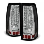 Chevy Silverado 2003-2006 Clear Custom LED Tail Lights