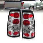 2000 Chevy Silverado Chrome Custom Tail Lights