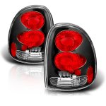 Chrysler Town and Country 1996-2000 Black Custom Tail Lights