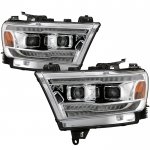 Dodge Ram 1500 2019-2023 Full LED Projector Headlights DRL Dynamic Signal Dodge Ram 1500 2019-2023 Full LED Projector Headlights DRL Dynamic Signal