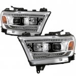 2020 Dodge Ram 1500 Projector Headlights LED DRL Dynamic Signal
