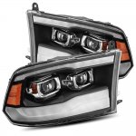 Dodge Ram 2500 2010-2018 New Black Projector Headlights LED DRL Dynamic Signal Activation