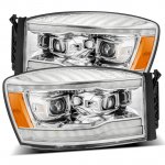 2006 Dodge Ram 2500 New LED Projector Headlights DRL Dynamic Signal Activation