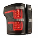 2015 Ford F150 XL Smoked Full LED Tail Lights