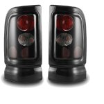 1997 Dodge Ram 2500 Black Smoked Altezza Tail Lights