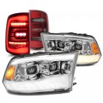 2014 Dodge Ram 3500 New Projector Headlights LED Tail Lights