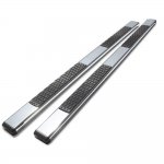 2008 Dodge Ram 2500 Quad Cab Running Boards Hex Steps Stainless 5 Inch