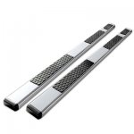 2010 Dodge Ram 1500 Crew Cab Wheel to Wheel Running Boards Hex Steps Stainless 5 Inch