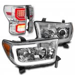2010 Toyota Tundra LED DRL Projector Headlights Tail Lights