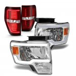 2011 Ford F150 LED DRL Headlights Tail Lights