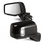 2022 GMC Sierra 1500 Glossy Black Side Mirrors Power Heated LED Signal Puddle Lights