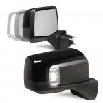 2022 GMC Sierra 1500 Glossy Black Power Folding Side Mirrors LED Signal Puddle Lights
