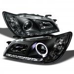 Lexus IS300 2001-2005 Black Halo Projector HID Headlights LED DRL