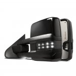 Chevy Silverado 2500HD 2015-2019 Towing Mirrors Midnight Plus Chevy Silverado 2500HD 2015-2019 Towing Mirrors Midnight Plus