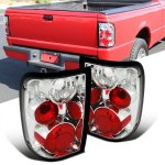 2001 Ford Ranger Clear Altezza Tail Lights