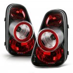 Mini Cooper 2002-2006 Black Altezza Tail Lights Mini Cooper 2002-2006 Black Altezza Tail Lights