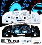 Ford Explorer 1995-2001 Reverse Glow Gauge Cluster Face Kit Ford Explorer 1995-2001 Reverse Glow Gauge Cluster Face Kit