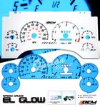 Chevy S10 1995-1997 Glow Gauge Cluster Face Kit Chevy S10 1995-1997 Glow Gauge Cluster Face Kit