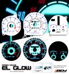 Mazda 626 1993-1997 Reverse Glow Gauge Cluster Face Kit