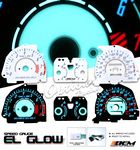 Honda Civic Si 1988-1991 Glow Gauge Cluster Face Kit