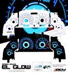 1996 Ford Mustang V8 Glow Gauge Cluster Face Kit