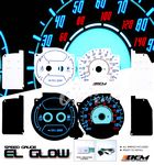 Toyota Corolla 1998-2002 Glow Gauge Cluster Face Kit