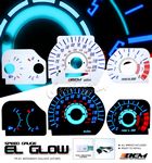 Mitsubshi Galant 1999-2001 Glow Gauge Cluster Face Kit