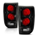 Chevy Blazer 1995-2005 Black Smoked Custom Tail Lights