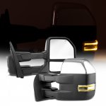 2015 Ford F150 Chrome Power Folding Towing Mirrors Heated LED Signal Puddle Lights