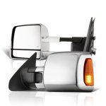 2011 Toyota Tundra Chrome Power Folding Tow Mirrors BSM