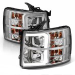 2009 Chevy Silverado DRL Tube Projector Headlights