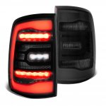 2012 Dodge Ram 1500 Smoked 5th Gen LED Tail Lights