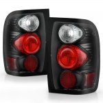 2001 Ford Ranger Black Altezza Tail Lights